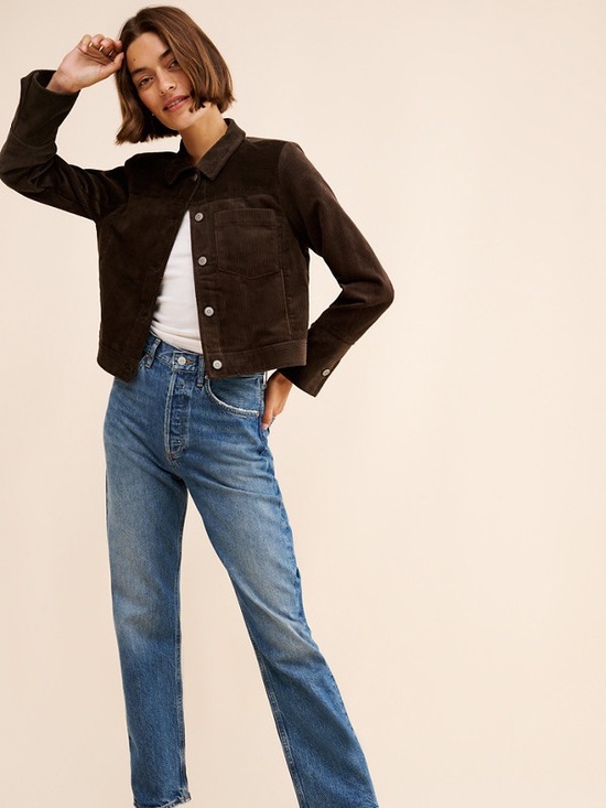 Alex Mill Jackets & Blazers - ALEX MILL Betty Cord Cropped Jacket